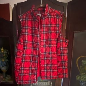 Christmas Plaid Vest Croft & Barrow
